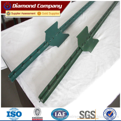 star picket T post steel fence post/T Bar Fence Post with USA standard